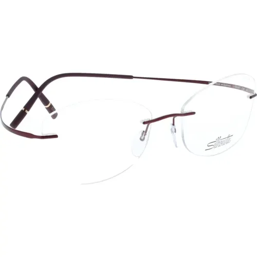 Original Prescription Glasses with 3-year warranty , unisex, Sizes: 53 MM - Silhouette - Modalova