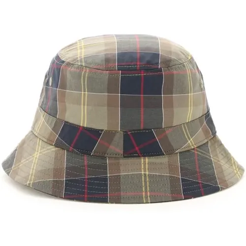 Tartan Bucket Hat , male, Sizes: M - Barbour - Modalova