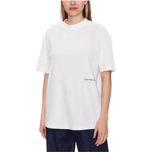 Gradient Photoprint Tee , Damen, Größe: XS - Calvin Klein - Modalova