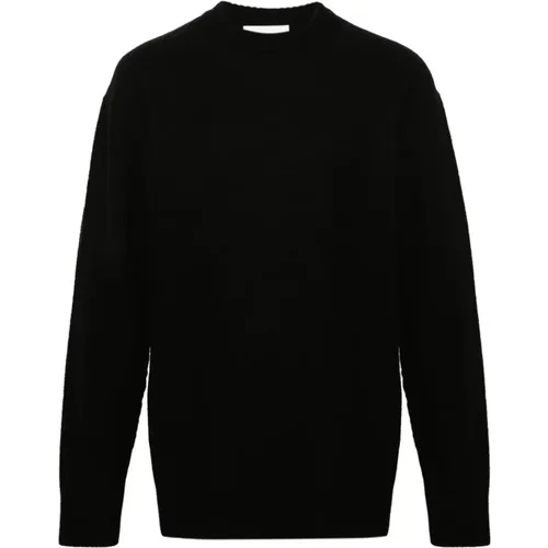 Wool Crew Neck Sweater , male, Sizes: M, L, XL - Jil Sander - Modalova