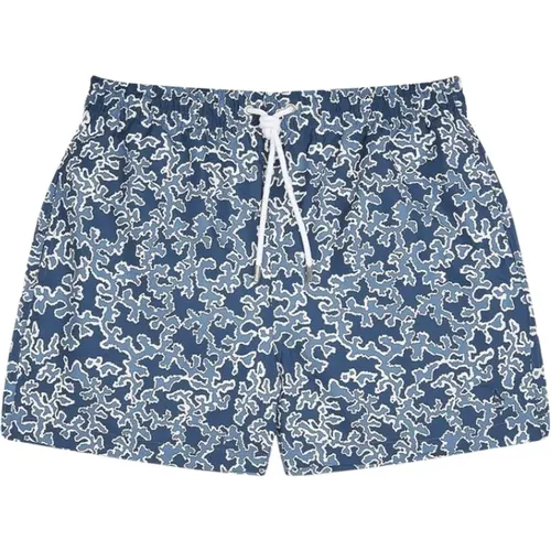 Blaue Korallenshorts, Umweltfreundliche Bademode - Apnee - Modalova