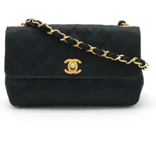 Pre-owned Satin chanel-bags , female, Sizes: ONE SIZE - Chanel Vintage - Modalova