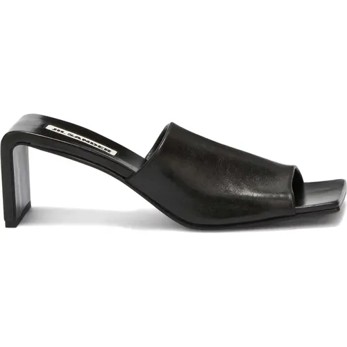 Sandalo Leather Sandals , female, Sizes: 7 UK, 6 UK - Jil Sander - Modalova