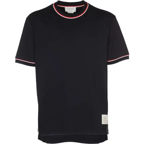 Stylish T-shirts and Polos , male, Sizes: L, XL, 2XL - Thom Browne - Modalova