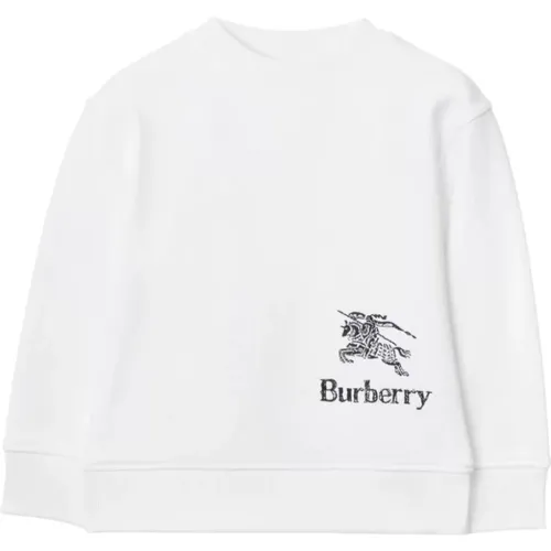 Weiße Kinderpullover Burberry - Burberry - Modalova