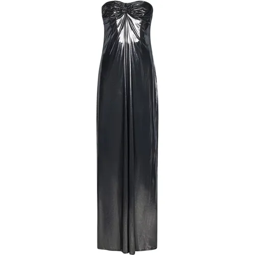 Women's Clothing Dress Silver Aw23 , female, Sizes: XS - Magda Butrym - Modalova