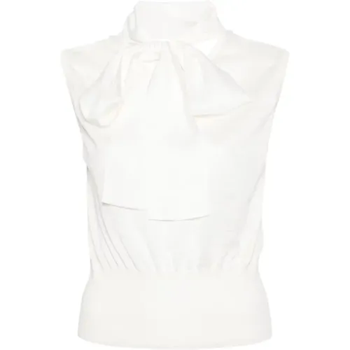 Weiße Strickwaren Ss24 Damenbekleidung , Damen, Größe: M - Fabiana Filippi - Modalova