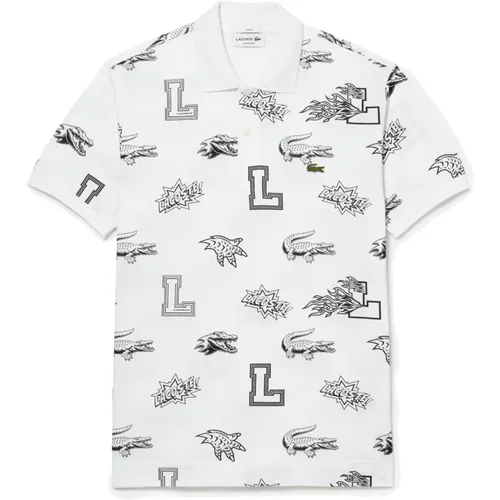 Anpassbares Unisex Polo Shirt mit Waschbaren Markern , Herren, Größe: L - Lacoste - Modalova