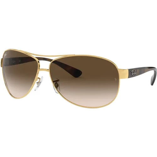 Tortoise Gold/Brown Shaded Sungles RB 3386 , unisex, Sizes: 63 MM - Ray-Ban - Modalova