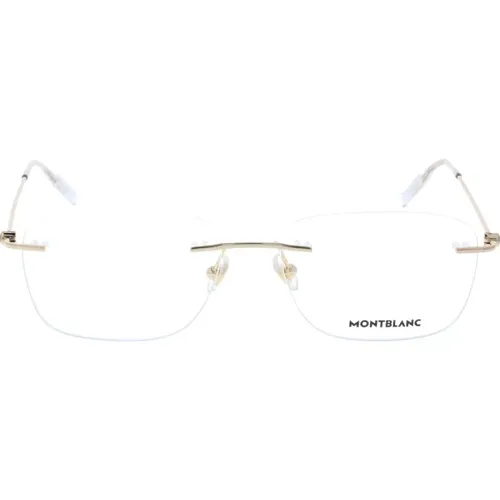 Original Prescription Glasses with 3-year warranty , male, Sizes: 56 MM - Montblanc - Modalova