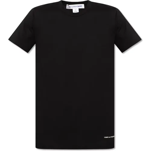 T-Shirt mit Logo , Herren, Größe: M - Comme des Garçons - Modalova