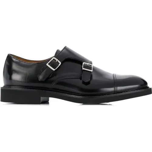 Double Buckle Shoes , male, Sizes: 10 UK, 8 UK, 6 1/2 UK, 9 1/2 UK - Doucal's - Modalova