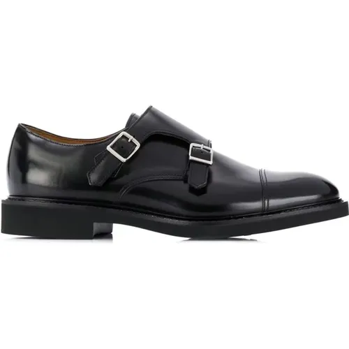 Double Buckle Shoes , male, Sizes: 7 UK, 10 UK, 8 UK, 11 UK, 6 UK, 7 1/2 UK - Doucal's - Modalova