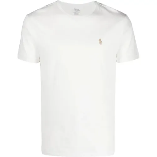 Modernes Custom Slim Fit T-Shirt , Herren, Größe: L - Ralph Lauren - Modalova