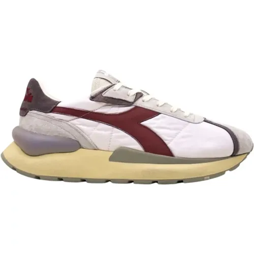 Low Top Sneakers White Model 201.180476 , male, Sizes: 10 1/2 UK, 12 UK, 6 1/2 UK, 10 UK, 11 UK, 9 UK - Diadora - Modalova