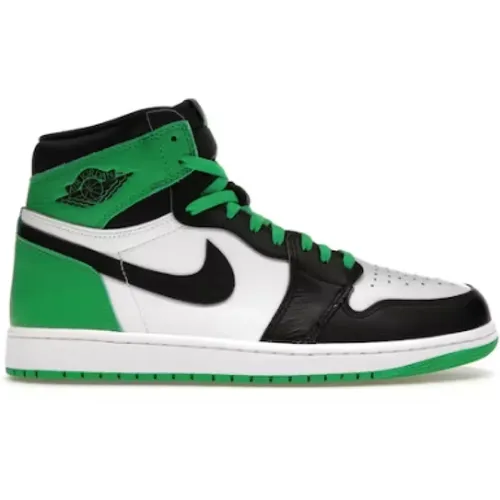 Retro High OG Lucky Green Sneakers , male, Sizes: 6 1/2 UK, 11 UK, 8 1/2 UK, 10 UK, 10 1/2 UK - Jordan - Modalova
