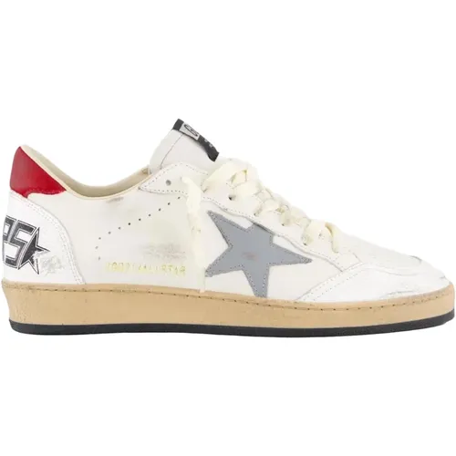 Leder-Sneakers mit Sternenlogo , Herren, Größe: 44 EU - Golden Goose - Modalova