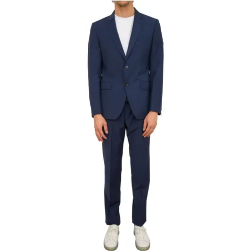 Stylish BLU Suits for Men , male, Sizes: 3XL - Hugo Boss - Modalova