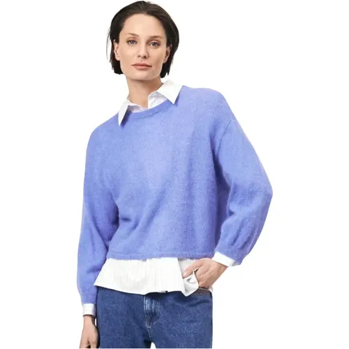 Femininer und Gemütlicher Pullover mit offenem Rücken , Damen, Größe: XS - Dante 6 - Modalova