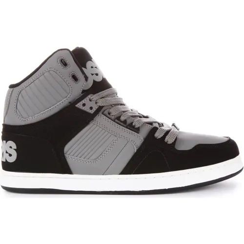 Midtop Skate Trainers Grey Men , male, Sizes: 8 UK, 10 UK, 12 UK, 8 1/2 UK, 6 1/2 UK, 6 UK, 11 UK, 9 UK, 7 1/2 UK - Osiris - Modalova