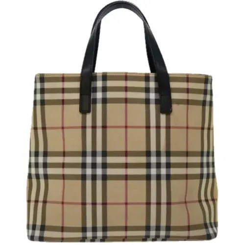 Pre-owned Canvas handbags , female, Sizes: ONE SIZE - Burberry Vintage - Modalova