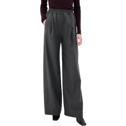 Wide Trousers , female, Sizes: M - Odeeh - Modalova