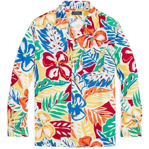 Hawaiian Print Shirt , male, Sizes: XL - Ralph Lauren - Modalova