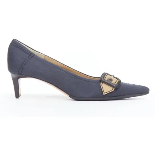 Pre-owned Stoff heels - Miu Miu Pre-owned - Modalova