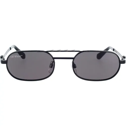 Unisex Baltimore 11007 Sonnenbrille , unisex, Größe: 55 MM - Off White - Modalova