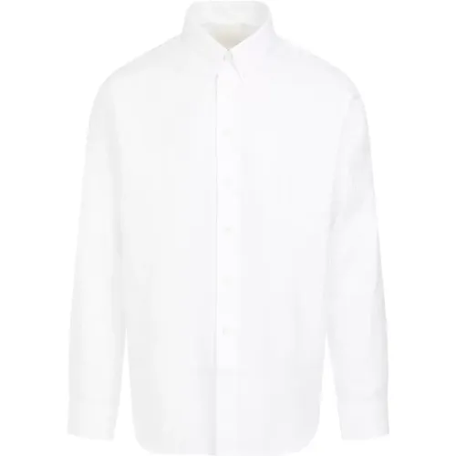 Weiße Baumwollhemd 4G Logo Muster , Herren, Größe: 3XL - Givenchy - Modalova