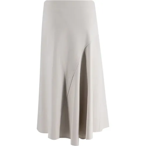 Elegant Flared Midi Skirt - BRUNELLO CUCINELLI - Modalova