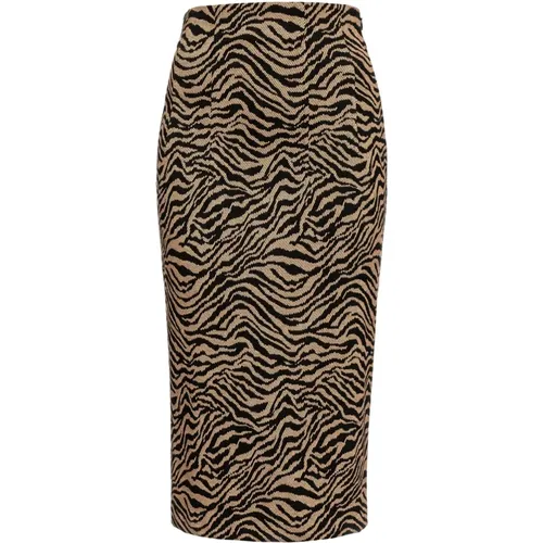 Longuette Animalier Skirt art. 1G16Ve8542 , female, Sizes: XS - pinko - Modalova