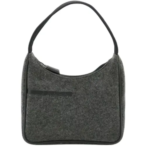 Pre-owned Wool prada-bags , female, Sizes: ONE SIZE - Prada Vintage - Modalova