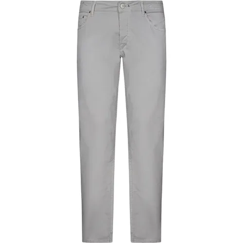 Men's Clothing Trousers Grey Ss24 , male, Sizes: W34, W31, W32, W30, W35, W40, W33, W36 - Hand Picked - Modalova