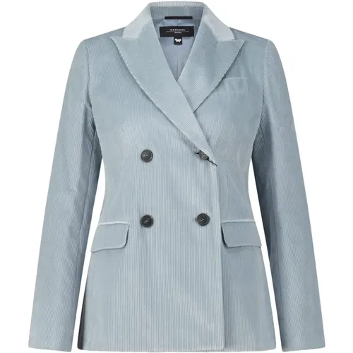 Doppelreihiger Cord-Blazer Katanga , Damen, Größe: 4XS - Max Mara - Modalova