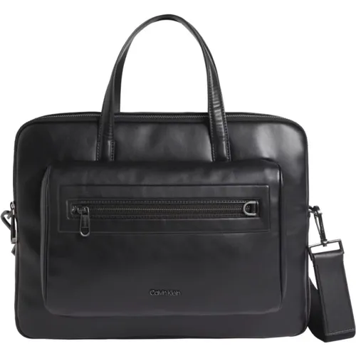 Laptop Bag for Men , male, Sizes: ONE SIZE - Calvin Klein - Modalova