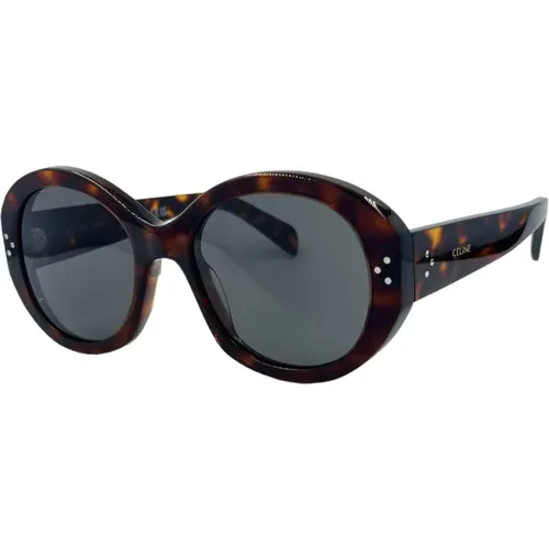 Retro Oval Sunglasses with Iconic Dots , female, Sizes: ONE SIZE - Celine - Modalova