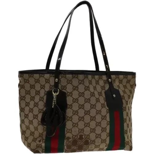 Pre-owned Canvas totes , female, Sizes: ONE SIZE - Gucci Vintage - Modalova