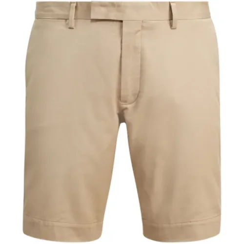 Slim Fit Stretch Chino Shorts , Herren, Größe: W28 - Polo Ralph Lauren - Modalova