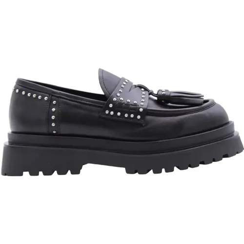 Stylish Mocassin Loafers for Women , female, Sizes: 5 UK, 6 UK - Laura Bellariva - Modalova