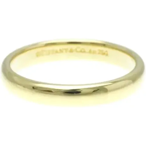 Pre-owned Gold rings , female, Sizes: ONE SIZE - Tiffany & Co. Pre-owned - Modalova