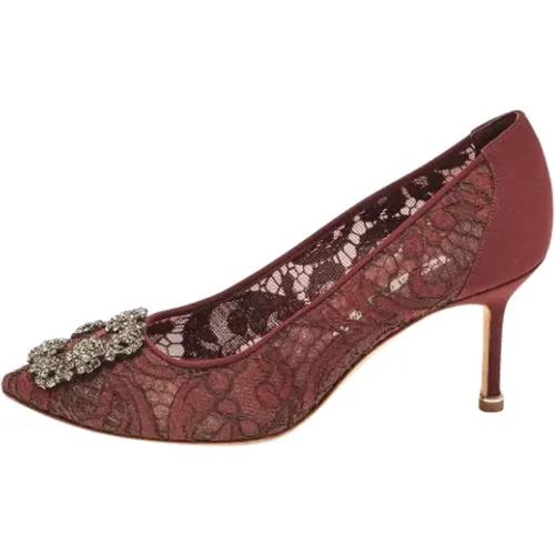 Pre-owned Spitze heels - Manolo Blahnik Pre-owned - Modalova