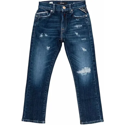 Jeans mit regulärer Passform - Replay - Modalova