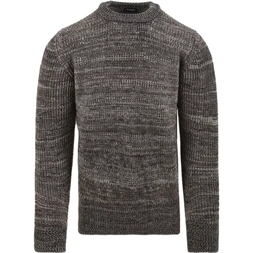 Braune Pullover Kollektion , Herren, Größe: L - Drumohr - Modalova