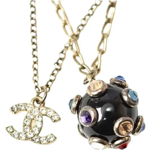 Pre-owned Metal chanel-jewelry , female, Sizes: ONE SIZE - Chanel Vintage - Modalova