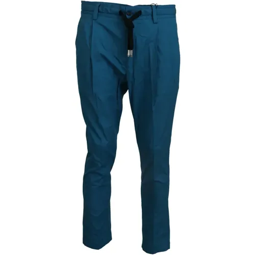 Stilvolle Blaue Casual Chinos Hose - Dolce & Gabbana - Modalova