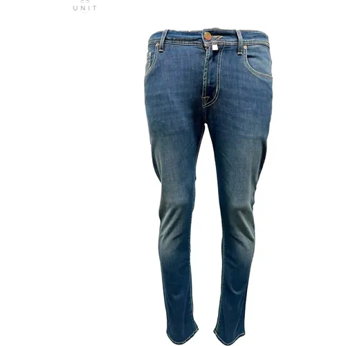 Slim Fit Mid Washed Jeans , male, Sizes: W31, W29, W33, W34, W32, W30 - Jacob Cohën - Modalova