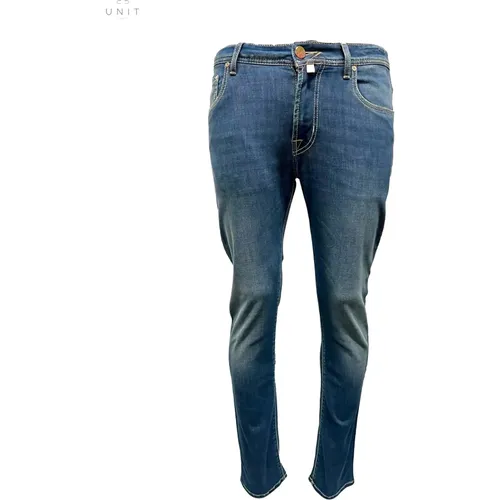 Slim Fit Mid Washed Jeans , male, Sizes: W31, W29, W33, W34, W35, W32, W30 - Jacob Cohën - Modalova