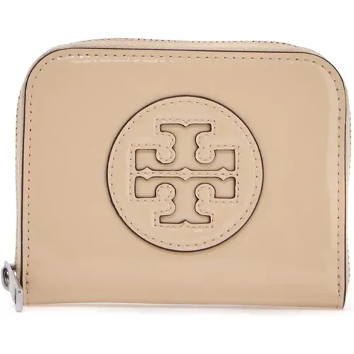 Ella Bio-Tex Wallet , female, Sizes: ONE SIZE - TORY BURCH - Modalova