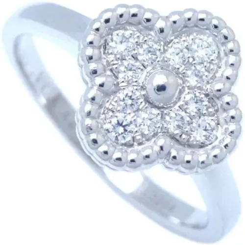 Pre-owned White Gold rings , female, Sizes: ONE SIZE - Van Cleef & Arpels Pre-owned - Modalova